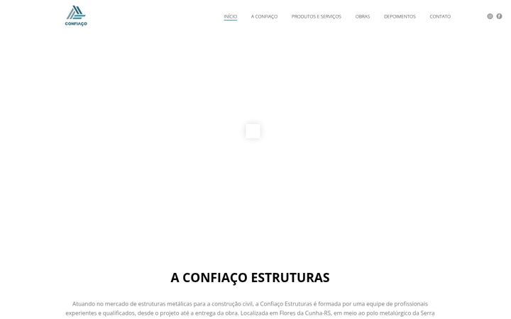 Snímek obrazovky confiaco.com.br