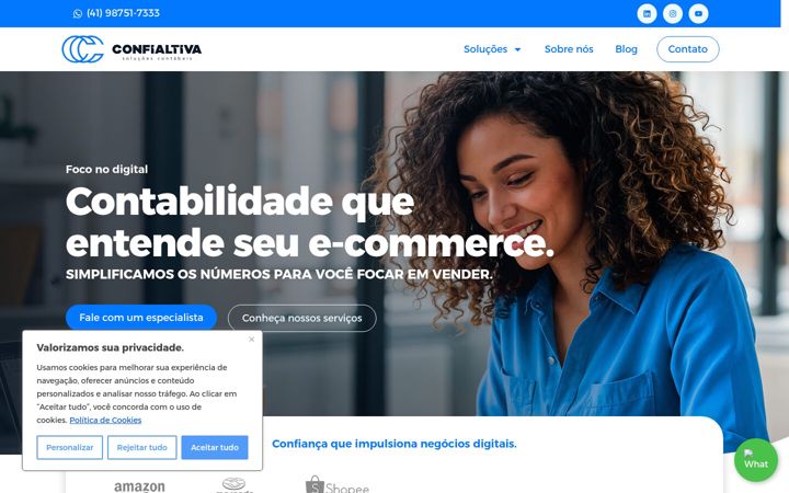 Snímek obrazovky confialtiva.com.br