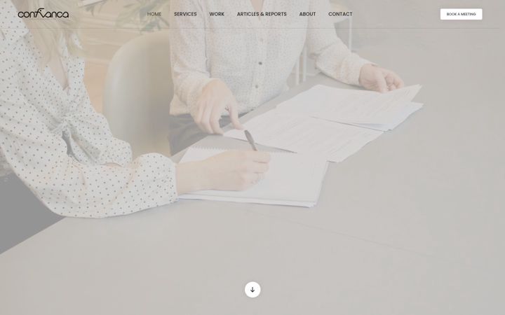 Screenshot of confiancaadvisory.com