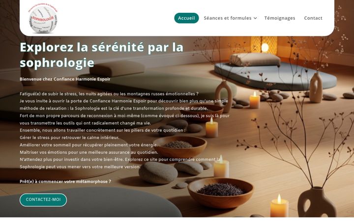 Screenshot of confiance-harmonie-espoir.fr