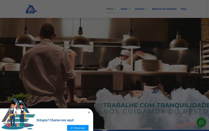 Snímek obrazovky confiancefacilities.com.br