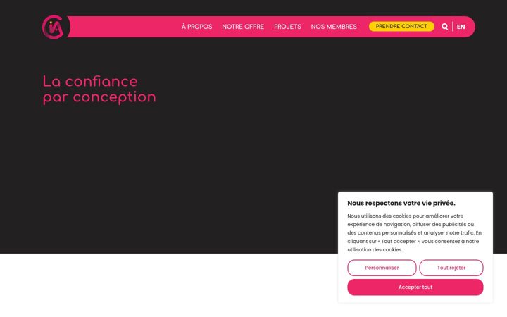 Screenshot of confianceia.ca
