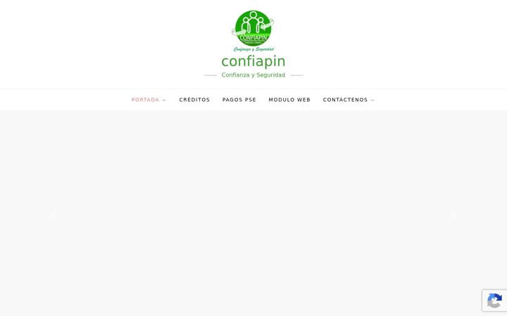 Screenshot of confiapin.com