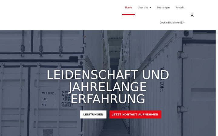 Screenshot of confidence-moving.de