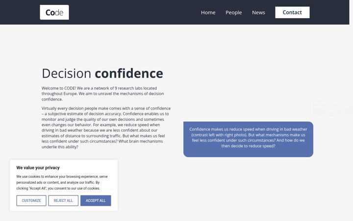 Képernyőkép: confidentdecisions.org