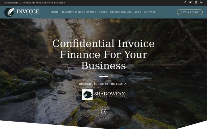 Screenshot of confidential-invoice-finance.co.uk