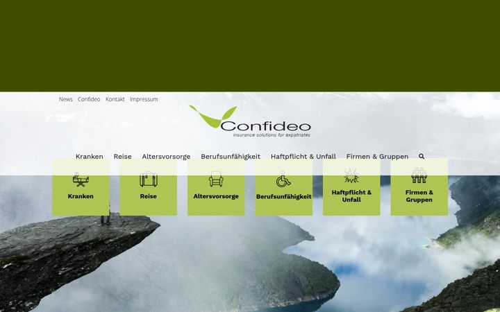 Screenshot of confideo.com