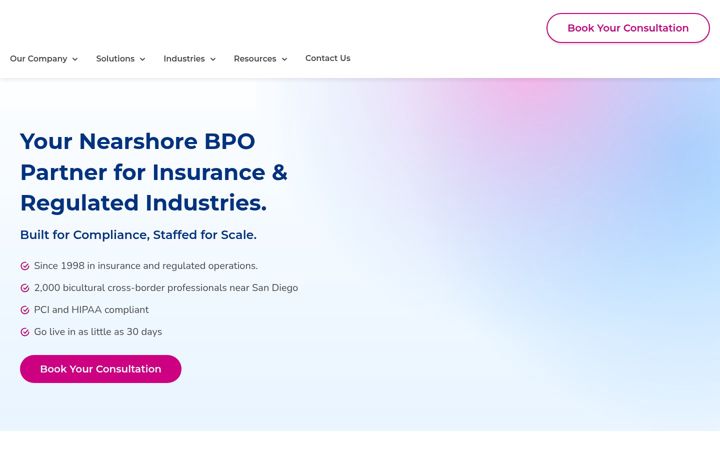 Screenshot of confiebpo.com