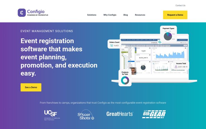 Screenshot of configio.com