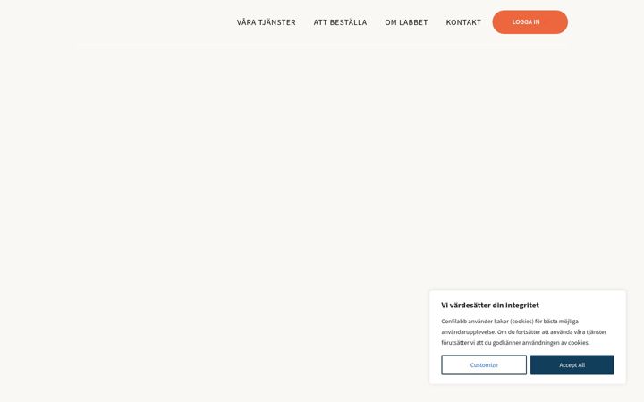 Screenshot of confilabb.com