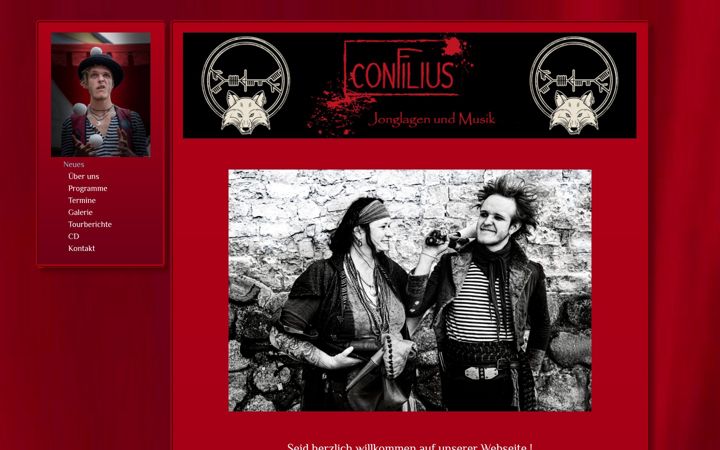 Screenshot of confilius.de