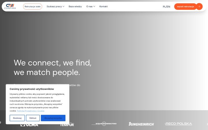Screenshot of confima.pl