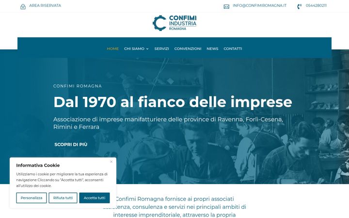 Screenshot of confimiromagna.it