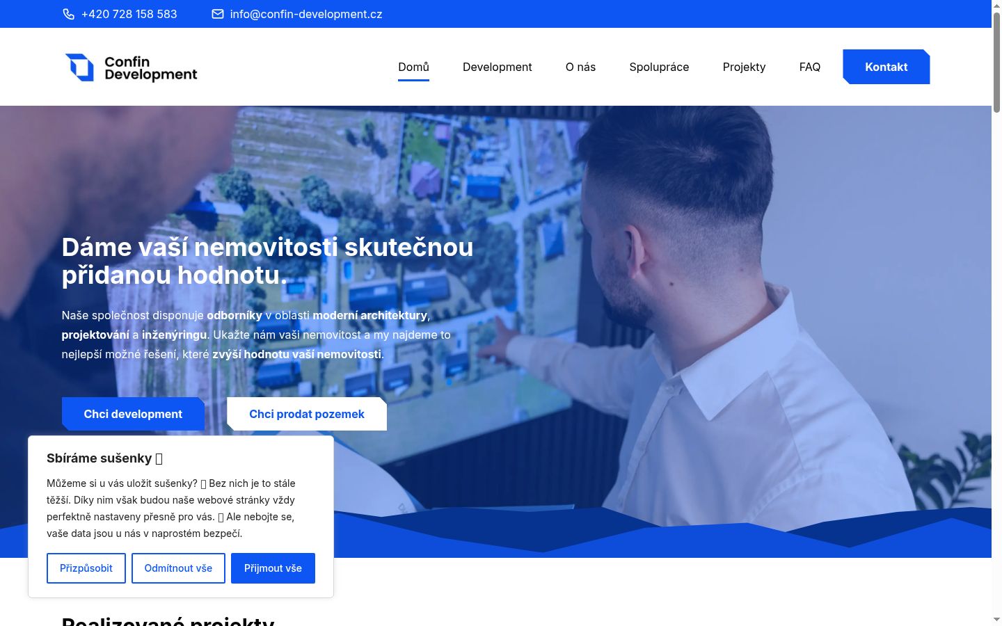 Screenshot van de toestemmingsbanner zoals getoond vóór enige interactie
