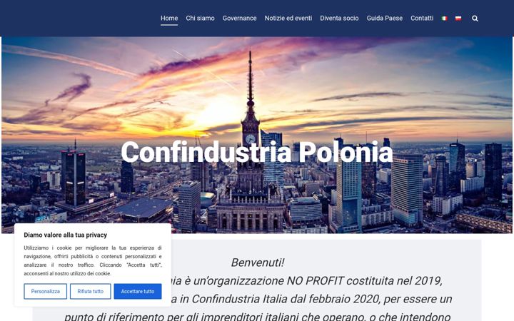 Ekrano kopija confindustria.pl