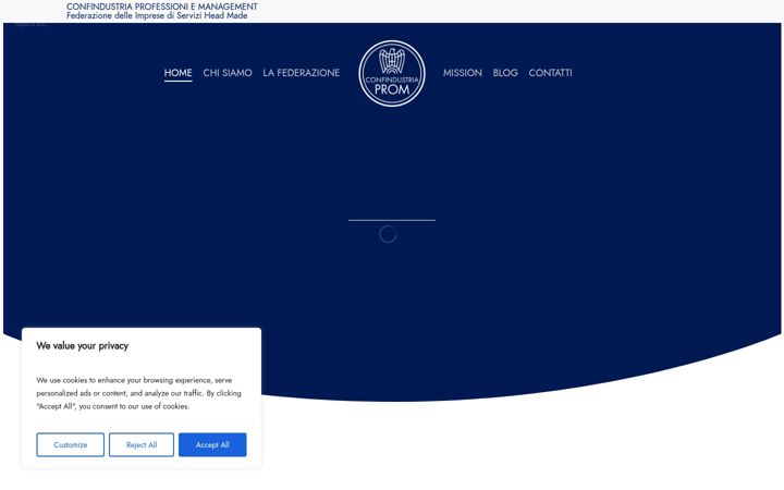 Screenshot of confindustriaprom.it