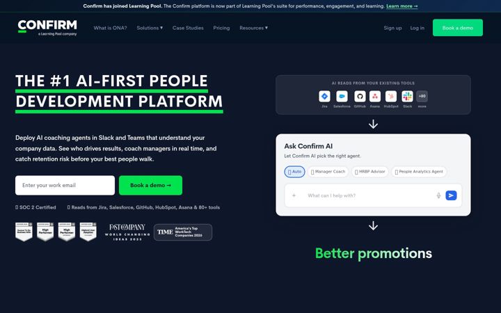 Screenshot of confirm.com