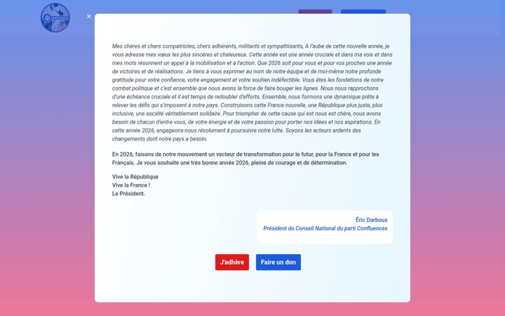 Screenshot of confluence-s.fr
