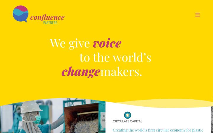 Screenshot of confluencepartners.com