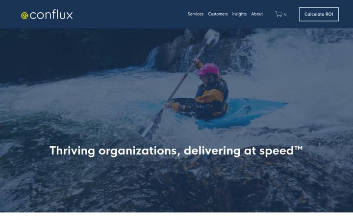 Screenshot of confluxhq.com