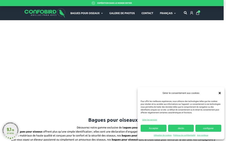 Screenshot ta' confobird.fr