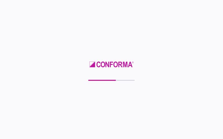 Screenshot of conforma.be