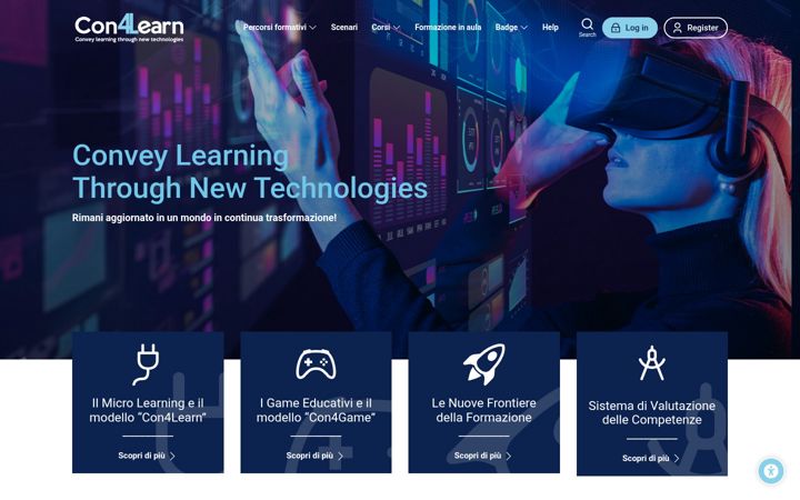 Screenshot of conformlearn.it