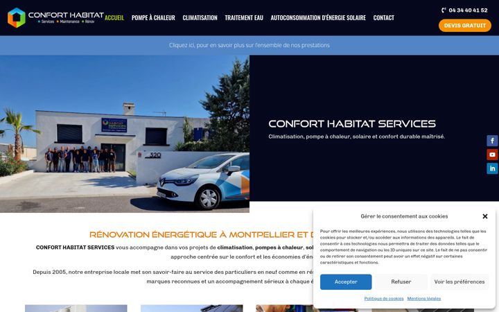 Screenshot ta' confort-habitat-services34.fr