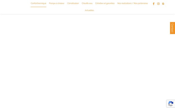 Screenshot of confort-thermique-nimes.fr