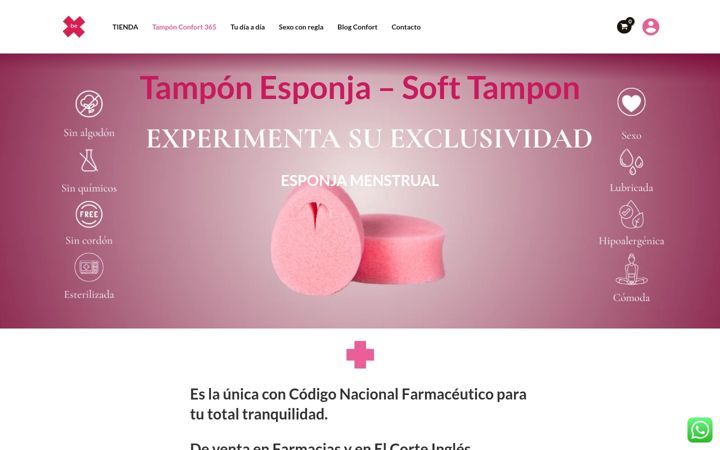Screenshot von confort365.es