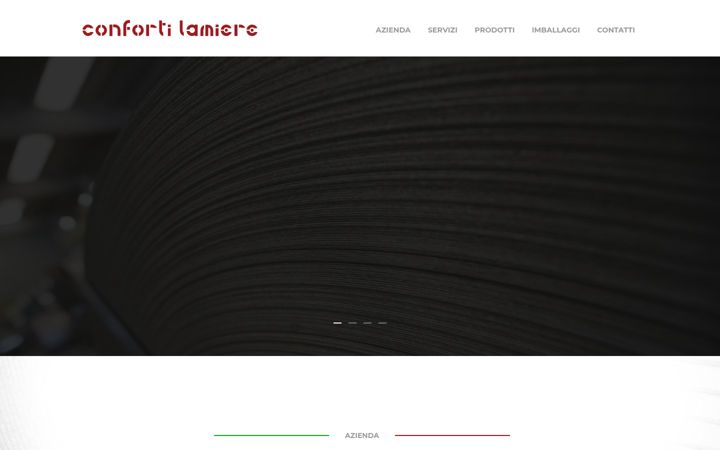 Screenshot of confortilamiere.it
