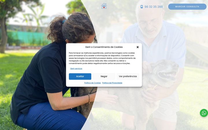 Screenshot of confortoanimal.pt