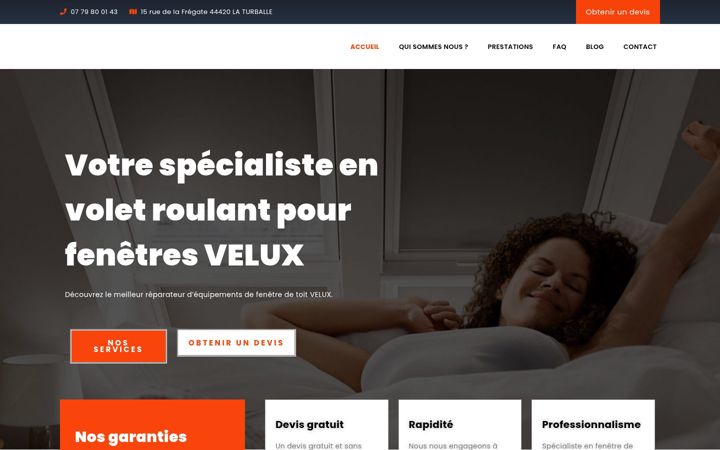 Zrzut ekranu confortsousletoit.fr