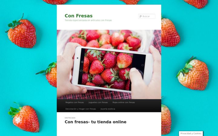 Screenshot of confresas.com