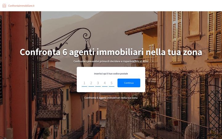 Screenshot of confrontaimmobiliare.it