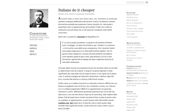 Zrzut ekranu congetture.org