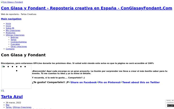 Screenshot of conglasayfondant.com