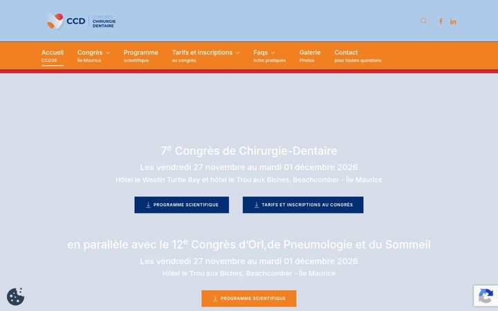 Zrzut ekranu congres-ccd.org