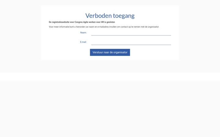 Screenshot of congresagilewerken.nl