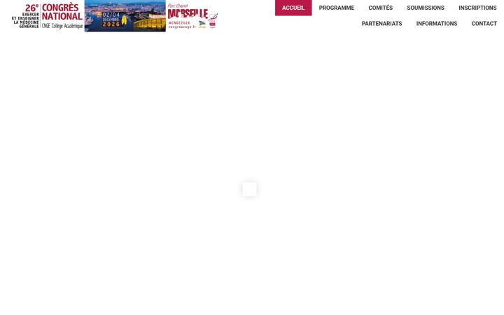 Screenshot of congrescnge.fr