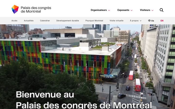 Screenshot of congresmtl.com