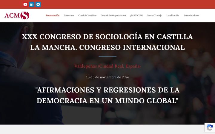 Screenshot του congresoacms.es