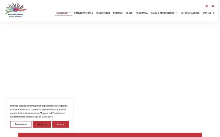 Screenshot of congresoaecd2025.com