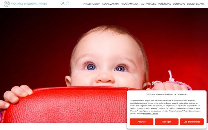 Screenshot του congresoaeiou.es