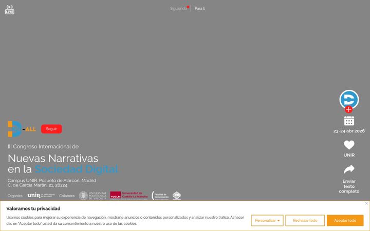 Screenshot του congresodigit-all.es