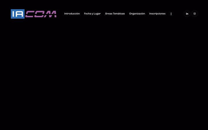 Screenshot von congresoiacom.es