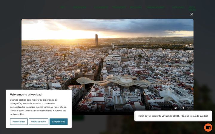 Screenshot of congresosec.org