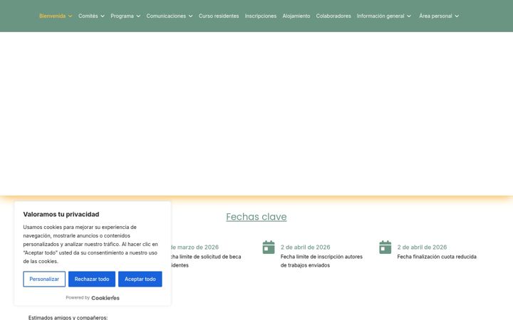 Screenshot von congresoseghnp2026.es