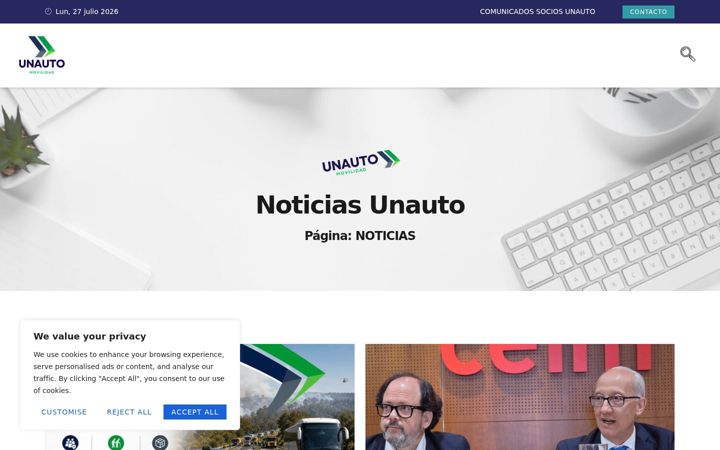 Screenshot of congresounauto.es