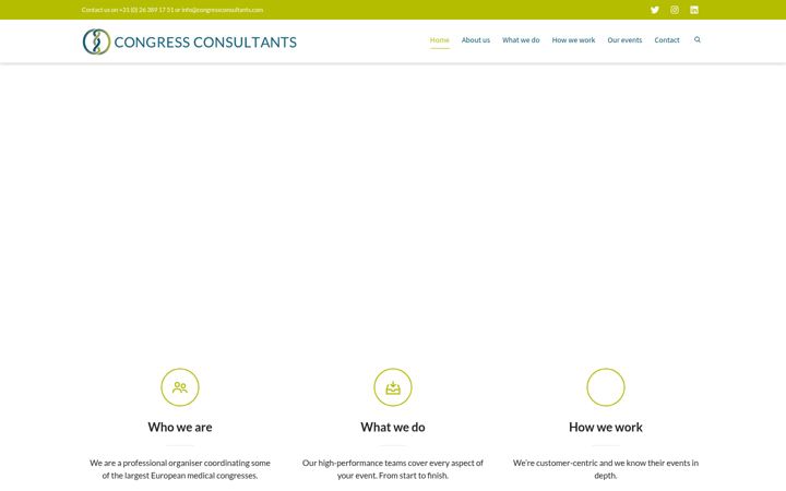 Screenshot of congressconsultants.com